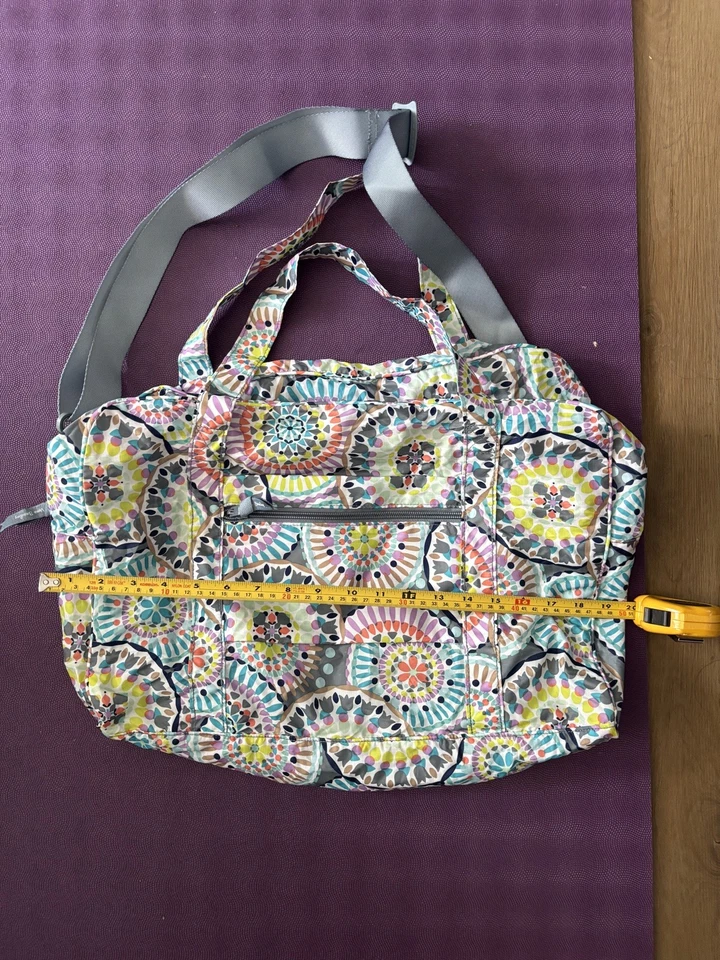 Bolsa de viagem Vera Bradley de náilon - Imagem 2 de 4