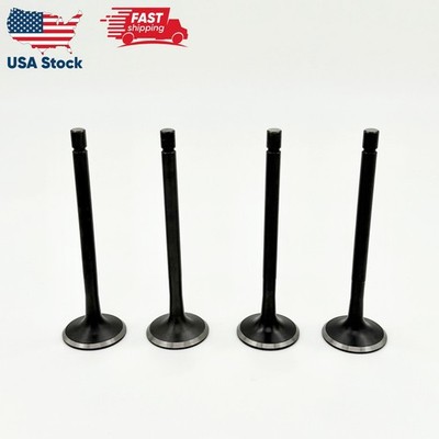 4x Engine Valve Exhaust for ISUZU NQR NRR NPR NPR-HD 4HE1 4.8L 98-04