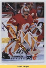 2024-25 Upper Deck Fleer Ultra Silver Foil Dustin Wolf #149 READ 1ta3