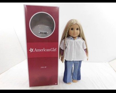 2007 American Girl Julie 18  Doll With Original Meet Outfit & Original Box