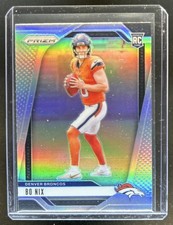 2024 Panini Prizm Bo Nix Silver Rookie RC #309 Broncos