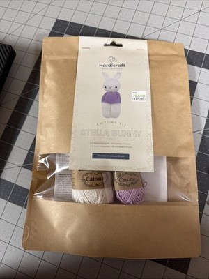 NEW in Package HARDICRAFT Stella Bunny Knitting Kit Craft Easter Rabbit