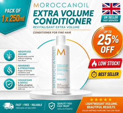 Moroccanoil Extra Volume Conditioner 250ml - Image 1 of 4
