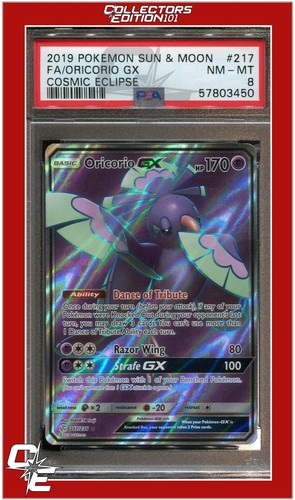 Oricorio-GX graded PSA 8 for sale on eBay