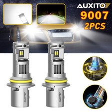 AUXITO 9007 LED Headlight Bulbs Conversion Kit High Low Beam 20000lm 6000K White