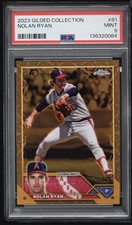 2023 Topps Chrome Gilded Collection Nolan Ryan /99 #81 PSA 9 MINT