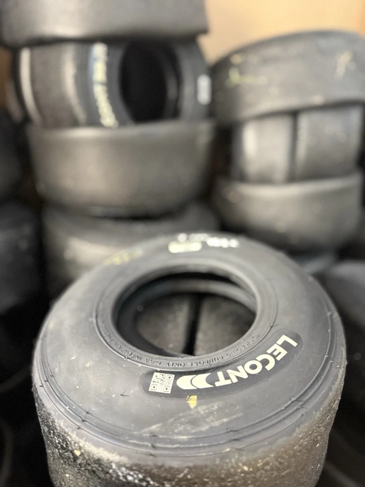 LECONT LPM 2025 Max 15 Giri/Laps Gomme Kart pneumatici 90% Kart Tires - Immagine 3 di 4