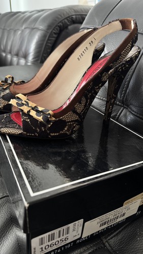 SANDALIAS CESARE PACIOTTI MUJER BEIGE CARNE ENCAJE GAMUZA SATINADO PEEP-TOE HONDA - Imagen 5 de 7