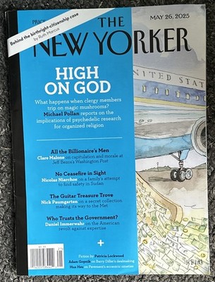 The New Yorker Magazine May 26 Th 2025  High On God