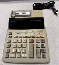 Sharp EL-1801V Printing Calculator