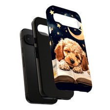 Case For Google Pixel Pixel 9,8,7,6,5,4,4a,3,3a,2 ,Sleepy Cockapoo Print