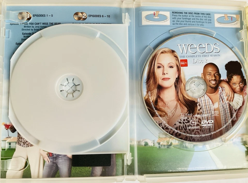 Weeds The Complete First Season DVD TV Show AUS R4 1st Season 2005 - image 4 of 4