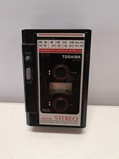 Toshiba KT-4015 Vintage Walkman Tape Player AM/FM Radio Powers On Does Not Work