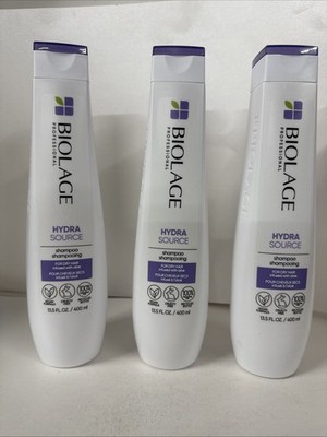 3 PACK- Biolage Hydratherapie Hydrating Shampoo -  13.5 FL OZ Each