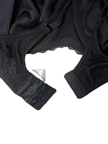 Aria Heavenly Soft Soft Touch Lined Underwire Bra 38B BLACK - Picture 5 of 7