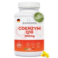 Bandini® Coenzym Q10 200 Mg, 120 Vegane Kapseln (FüR 4 120 StüCk (1Er Pack)