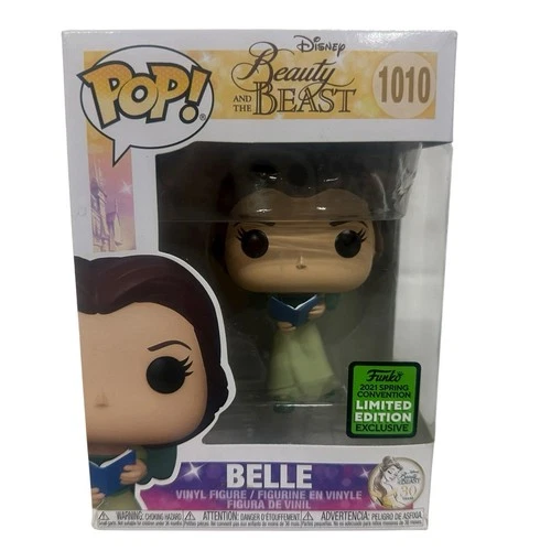 NEW Funko Pop 2021 ECCC Exclusive Disney Beauty & The Beast BELLE #1010 Limited