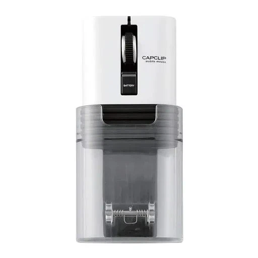 ELECOM CAPCLIP Bluetooth Mouse IOS Compatible 3Button S Size White New Japan - Image 2 of 4