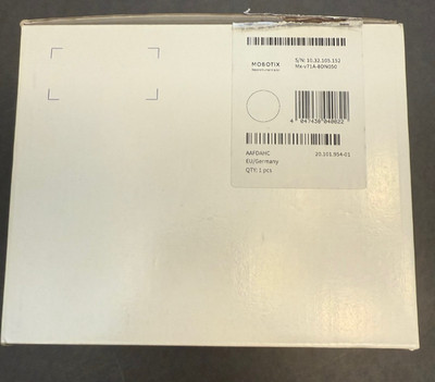 MOBOTIX - v71A Indoor Complete Camera 4K - 95° Mx-v71A-8DN050 - *NEW OPEN BOX*