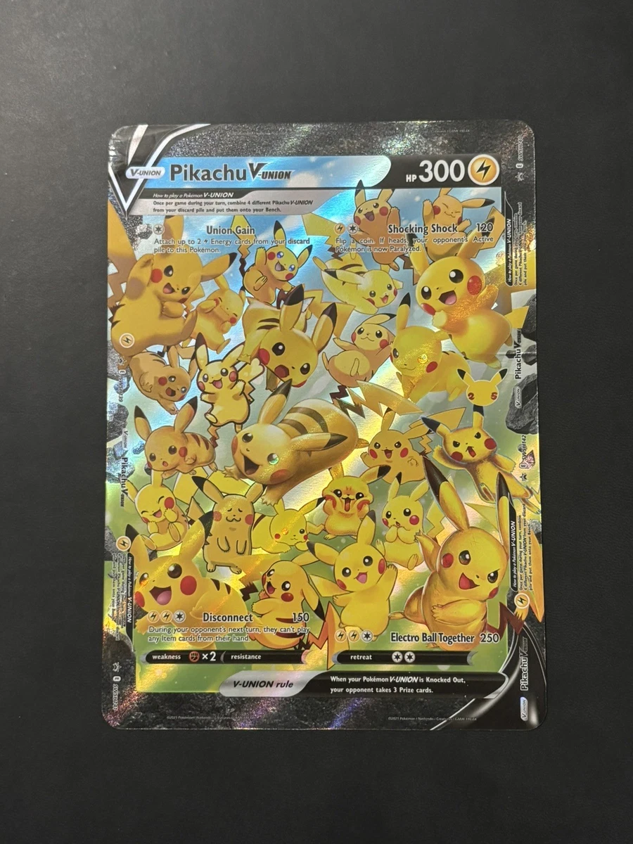 Pikachu V-Union Pokémon TCG Cards for sale | eBay