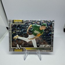 2026 Topps Series 1 - Jacob Lopez #76 Silver Crackle Foil