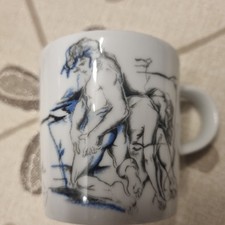 2xArzberg Body Talk Saeco&reg; *** Moccatasse *** MOODS blau by Erik Andersen