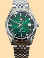 Rado Golden Horse Green Dial Automatic Men s Vintage Stainless Steel Watch