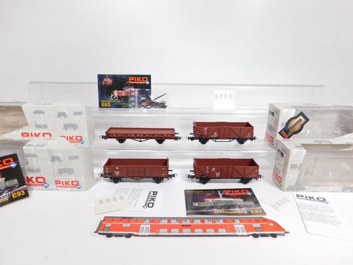 4x Piko H0 DC Güterwagen DR NEM KKK 54115 54132 54850 54852 NEUW+OVP #DJ15-1 | Zustand: Gebraucht