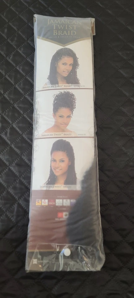 Trenzado Cabello Jamaicano Twist Marley Trenzas Cabello Sintético FreeTress Igual #1 Foto 4 de 4