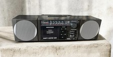 Grundig Party Centre 500 Radio Cassetta Boombox Vintage Funzionante Nero