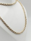 Milor Italy Sterling Silver Vermeil 3.5mm Rope Chain Necklace 36" — photo 4