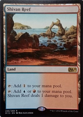 246/269 SHIVAN REEF RARE CORE SET 2015 MTG CARD