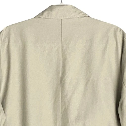 Calvin Klein Coat Men's Medium Classic Style Trench/Raincoat Abbey Stone NEW image 9