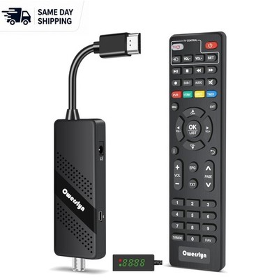 2026 Mini Digital Converter for TV - 1080P ATSC with USB, HDMI & Hidden Design