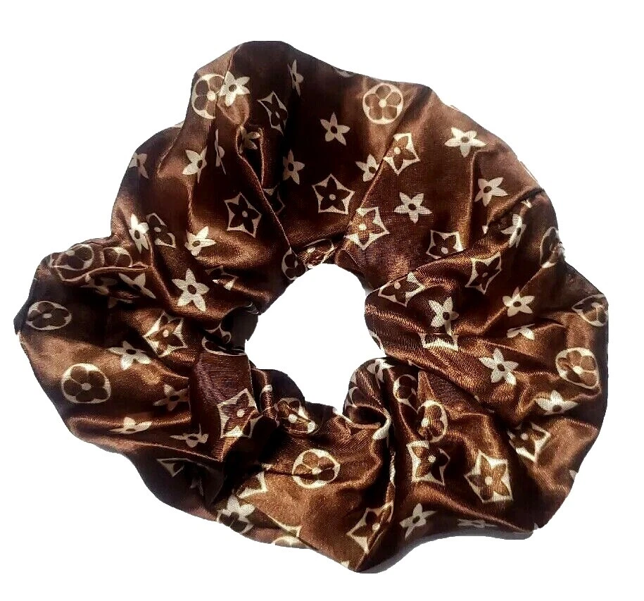 Brown Hair Scrunchies for Women