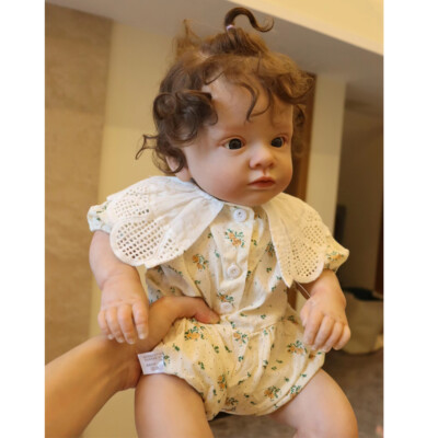 Artist Painted Reborn Baby Dolls With COA Real Lifelike Girl Boy Puppe Xmas Gift