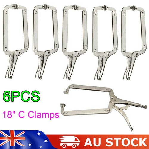 3pc Mini Locking Plier Clamp Mole Vice Grip Pliers Welding Clasp C Clamp~5056133377095 01c Mp
