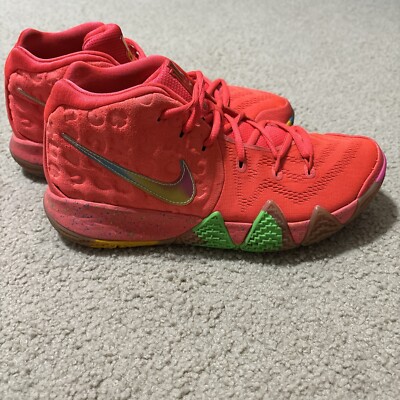 Size 8 Men's Nike Kyrie 4 Lucky Charms BV0428-600 Red