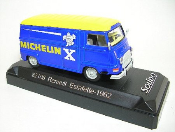 Renault Estafette Michelin 1962 1:43 Solido Diecast in Box with Acrylic Case