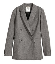 Erdem X H&m - Wool Blend Jacket - Size 38