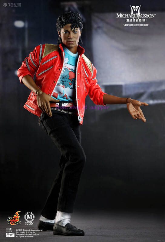 マイケル・ジャクソン フィギュア (ビート・イットバージョン) Hot Toys Michael Jackson Beat It Version 10th Anniversary 1/6