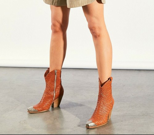 Free People Woven Brayden Western Boots 