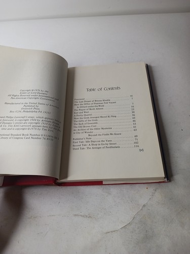 Tales of Three Hemispheres by Lord Dunsany HC (1976) - Picture 12 of 17