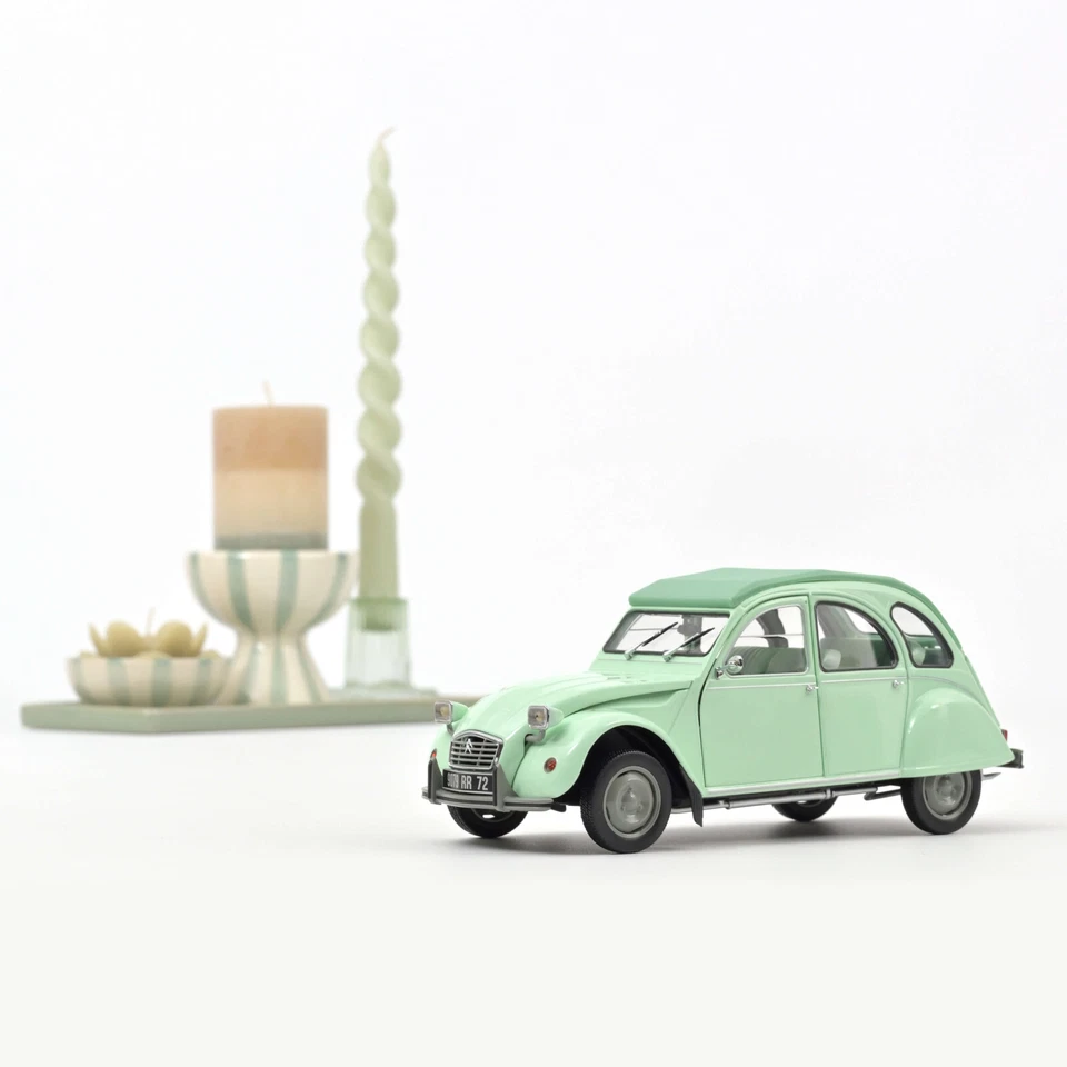 Norev Citroën 2CV 6 Club 1982 Jade Green 1/18 181486 0323 29 - Photo 2/4