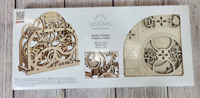 UGears Mechanical Models Theater Wooden Construction Set SEALED