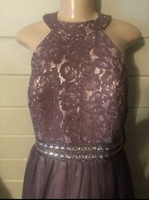 WINDSOR Evening Party Prom Formal Jewel Sequin Beaded Sparkle Ball Gown 200 NWT