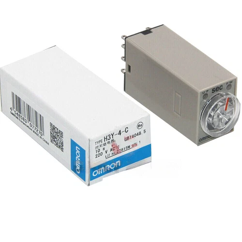 New In Box OMRON H3Y-4-C 3M AC220 Timer
