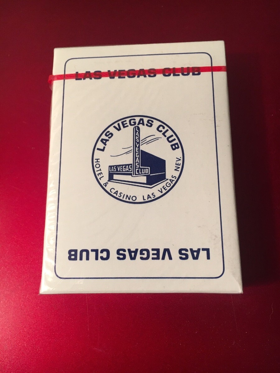 Las Vegas Club オールドデック Vintage Unopened Las Vegas Club Hotel & Casino Las Vegas, Nevada