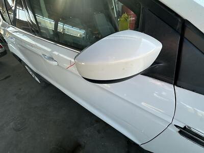 Used Right Door Mirror fits: 2017 Ford Escape w/o blind spot alert painted cap n