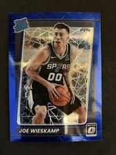 2021-22 OPTIC Blue Laser Prizm Rated Rookie Joe Wieskamp #180 Spurs